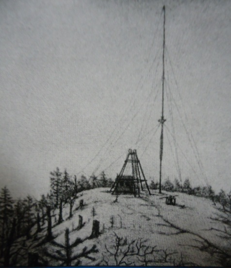 antenna of wireless telegraph