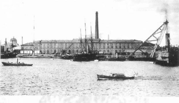 Kronstadt dock yard and Navy plant
